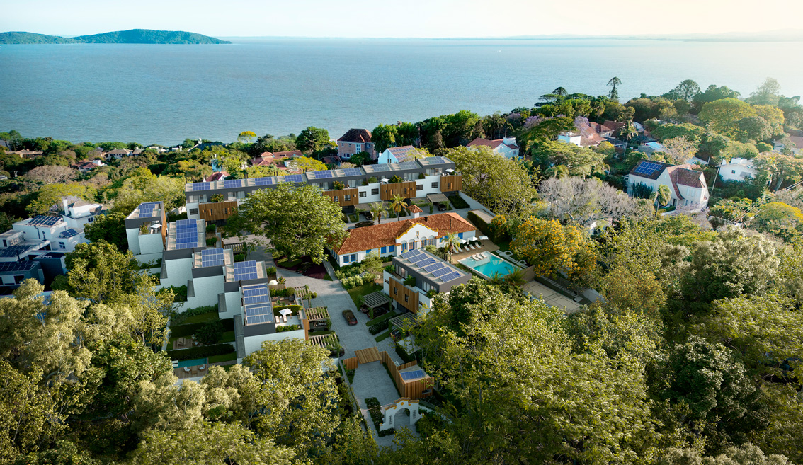 Paisagismo e Casarão Colonial na Vila Conceição Porto Alegre